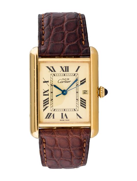 cartier tank watxh|cartier military tank watch.